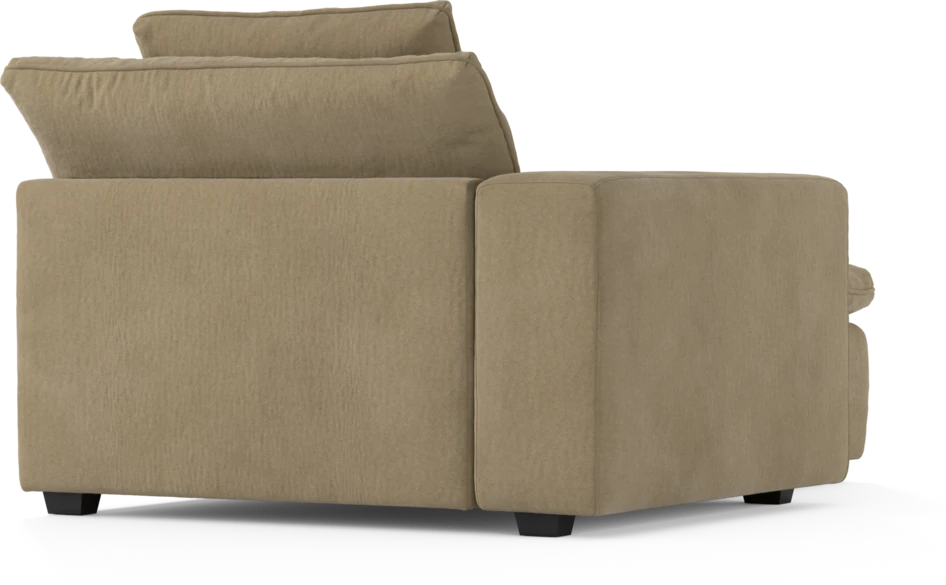 Bellora - Schäslong med armstöd vänster - Beige
