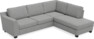 Friday - 2,5-sits soffa med divan höger - Grå