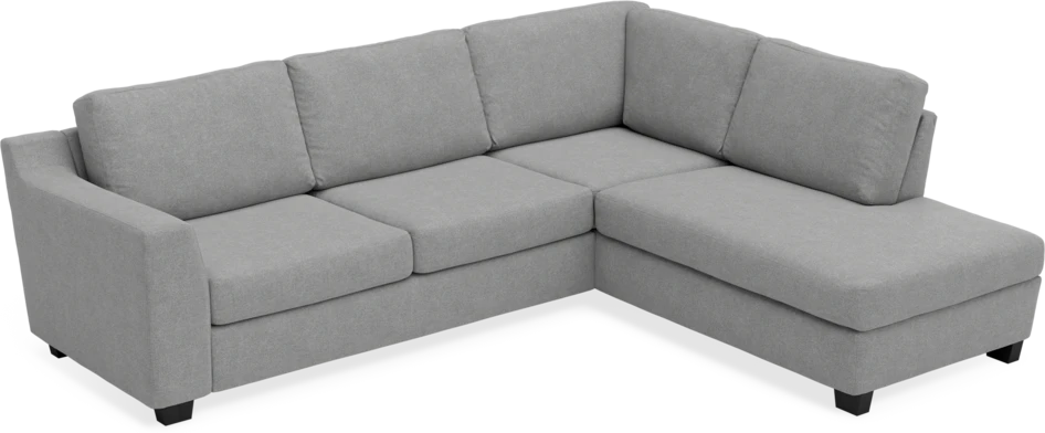 Friday - 2,5-sits soffa med divan höger - Grå