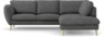 Madison - 2-sits soffa med divan höger - Vit
