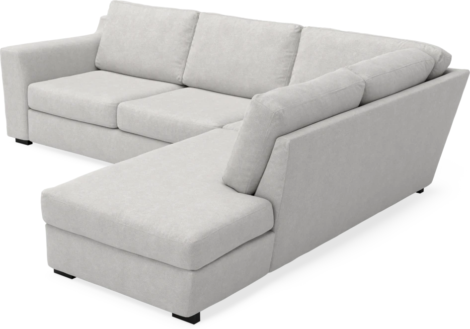Friday - 2,5-sits soffa med divan höger - Grå