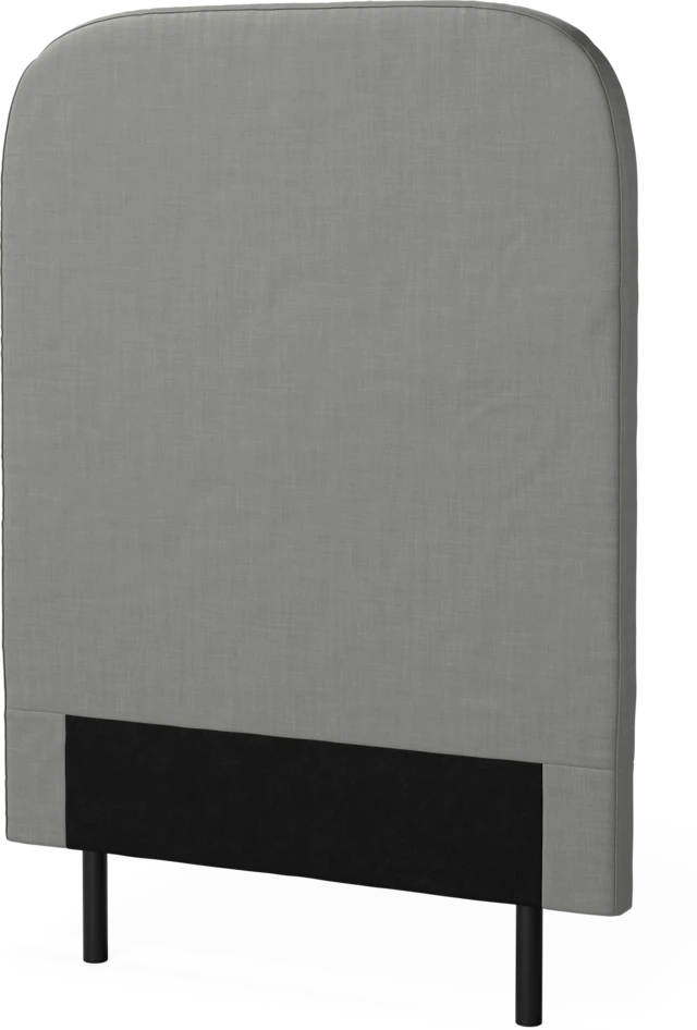 New York slät - Sänggavel, 90-210 cm - Grå