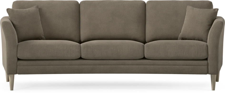 Eden - 3-sits soffa svängd - Beige