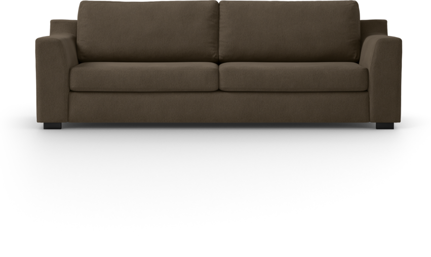 Friday - 3-sits soffa - Brun