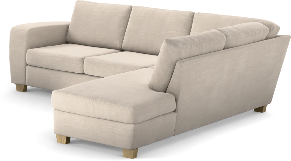 Friday - 2,5-sits soffa med divan höger - Beige