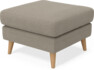 Eden - Fotpall - Beige
