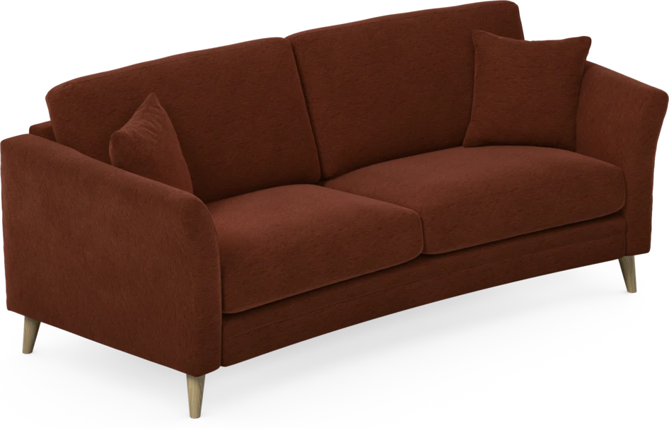 Eden - 2,5-sits soffa svängd - Orange