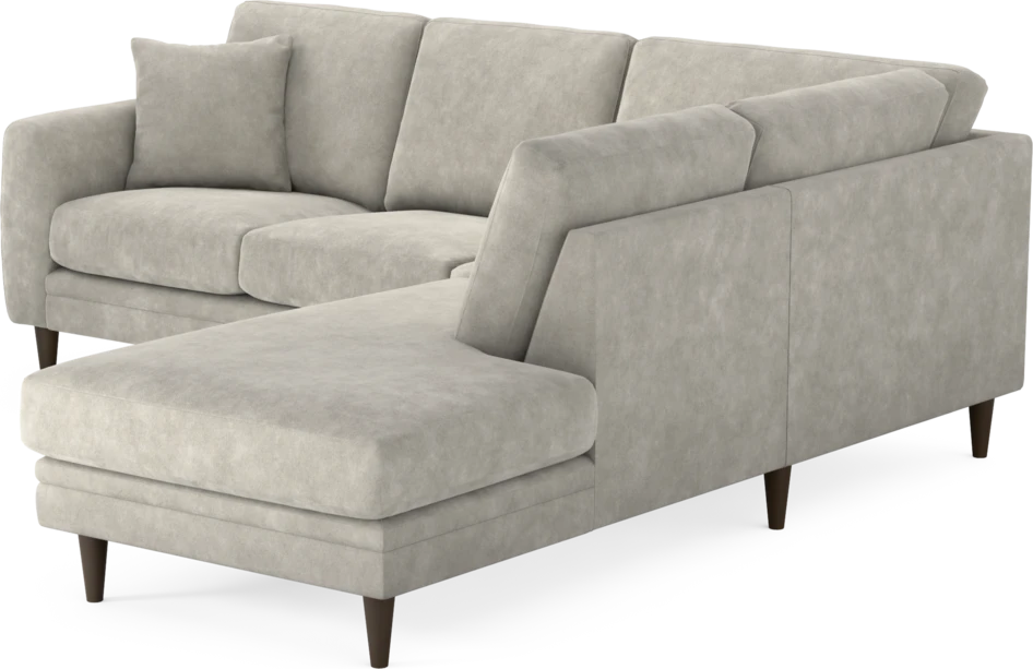 Eden - 2-sits soffa med divan - Grå