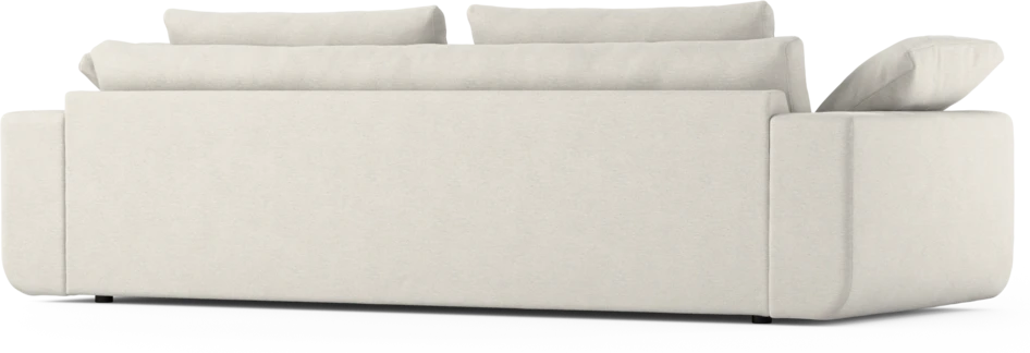 Amie - 4-sits soffa - Vit