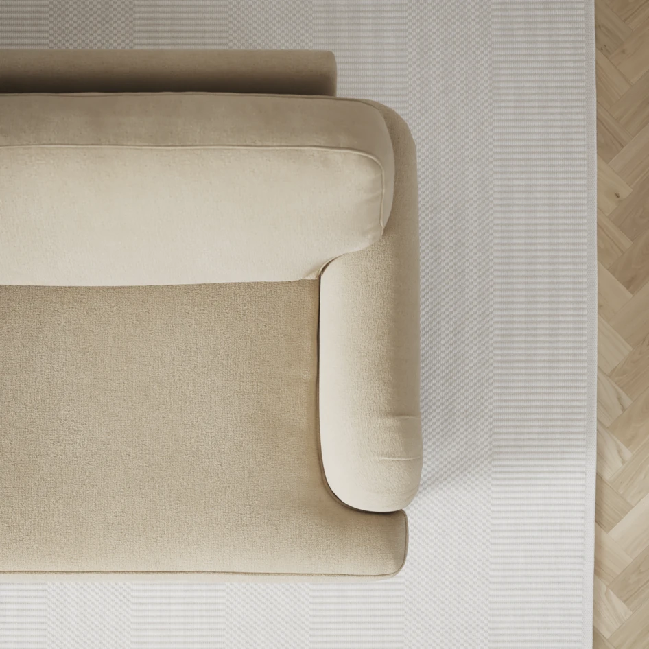Oxford - 3-sits soffa svängd - Beige