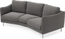Madison - 3-sits soffa svängd, 70 cm - Brun