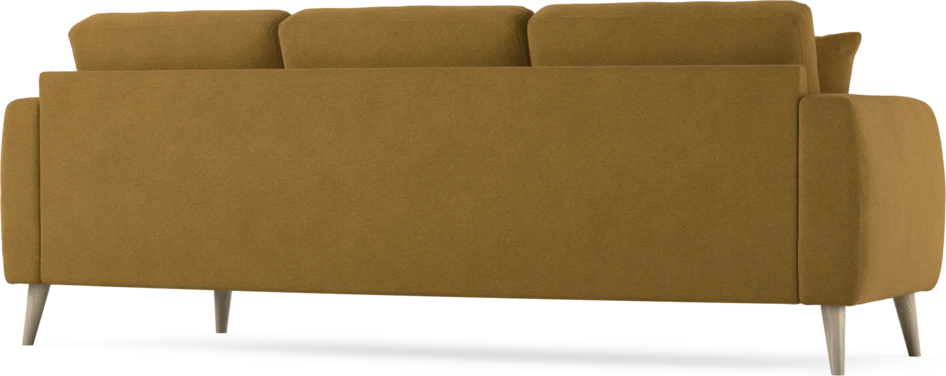 Eden - 3-sits soffa svängd - Gul