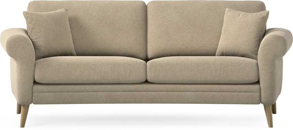 Eden - 2,5-sits soffa svängd - Beige