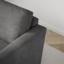 Friday - 2,5-sits soffa med divan vänster - Grå