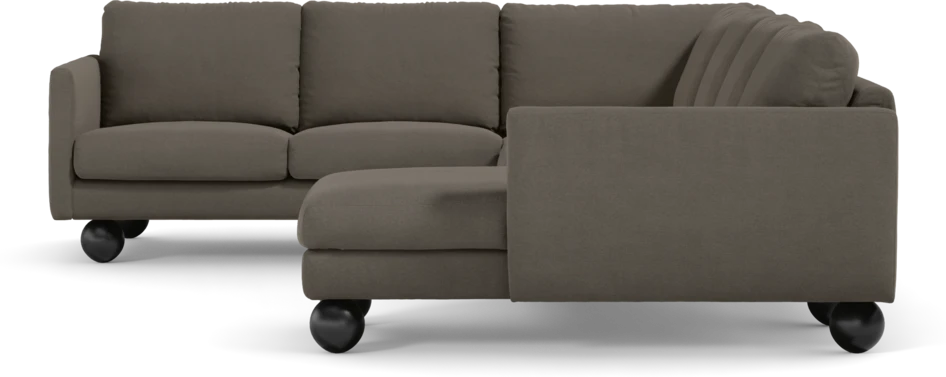 Madison Lux - Hörnsoffa med schäslong höger - Beige