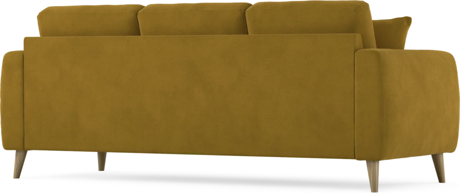 Eden - 3-sits soffa - Gul