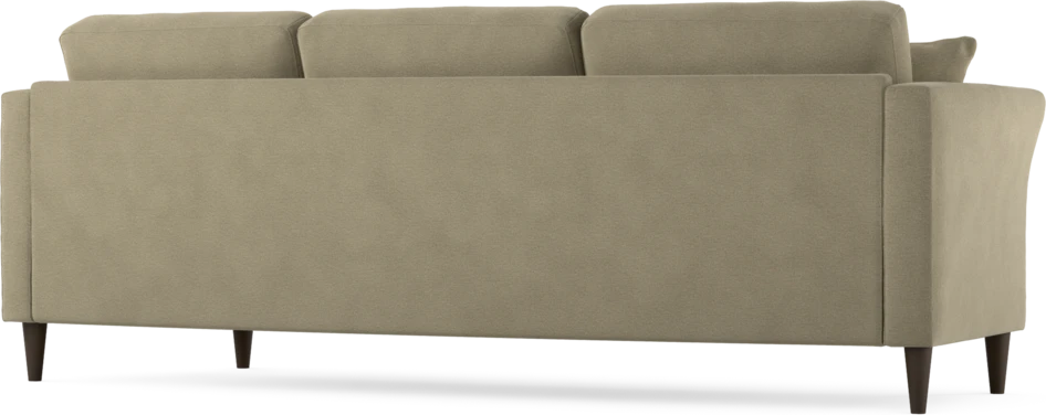 Eden - 3-sits soffa svängd - Beige