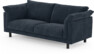 Cherrie - 2,5-sits soffa, fast klädsel - Blå