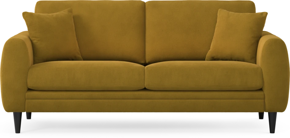 Eden - 2,5-sits soffa - Gul
