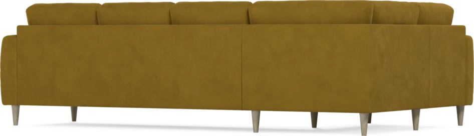 Eden - Hörnsoffa, 1+3-sits - Gul