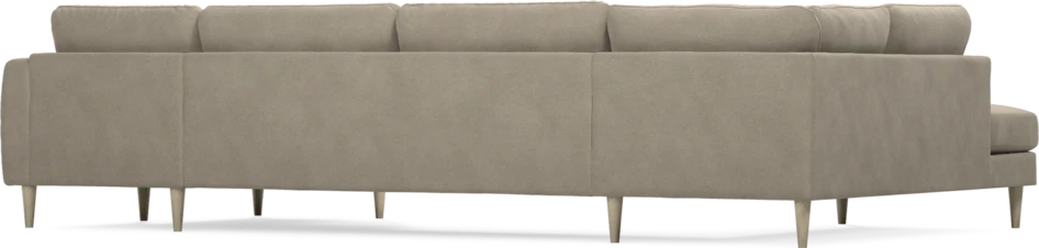 Bridge - 3-sits soffa med divan vänster och schäslong höger - Beige