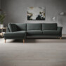 Bridge - 3-sits soffa med divan vänster - Grå