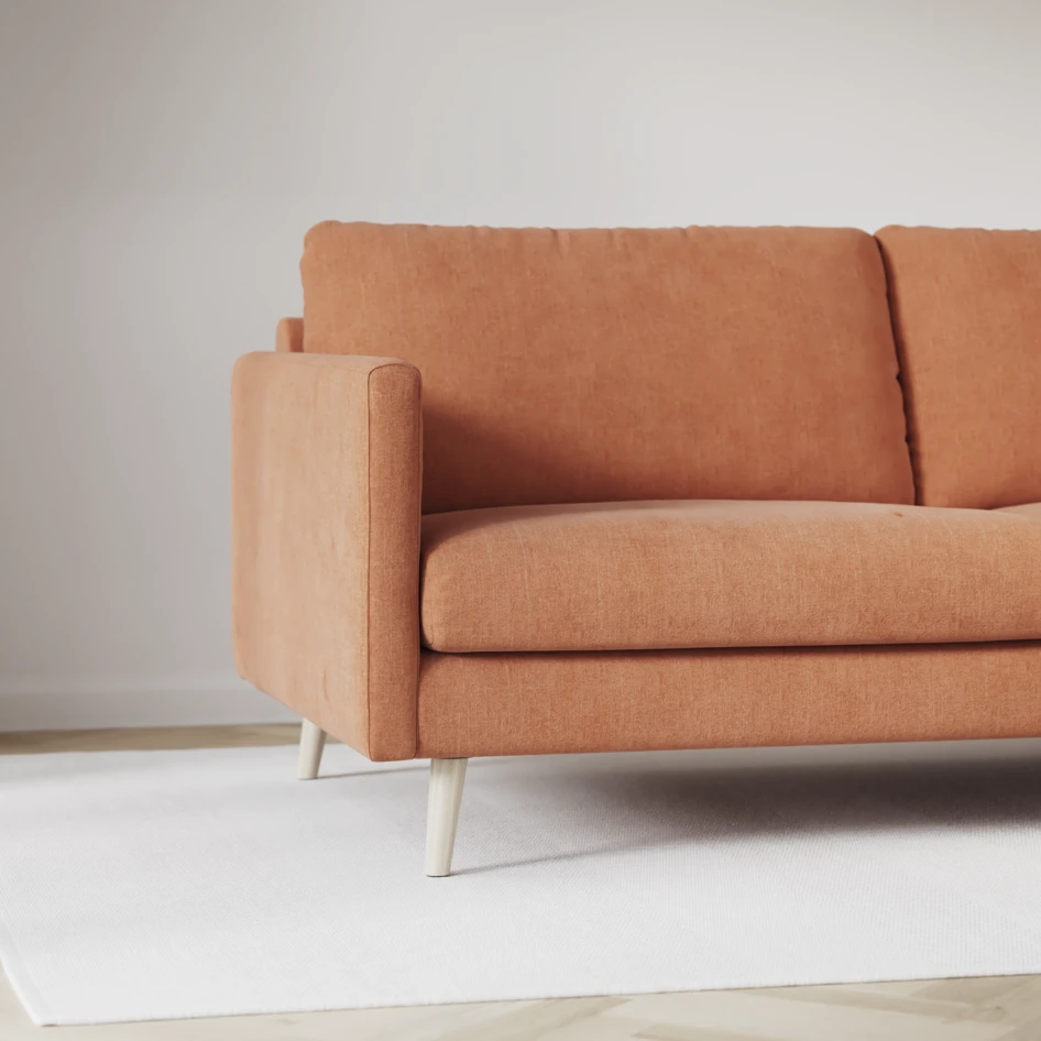Madison Lux - Hörnsoffa 2+3-sits, hörn 2 - Orange