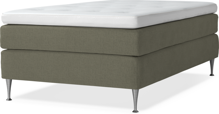 Delux Sense - Kontinentalsäng, enkelsäng 120 cm med bäddmadrass