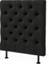 Cape pikerad - Sänggavel låg, , 90-210 cm - Grå