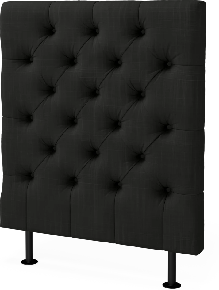 Cape pikerad - Sänggavel låg, , 90-210 cm - Grå