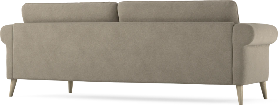Bridge - 3-sits soffa svängd - Beige