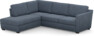 Friday - 2,5-sits soffa med divan vänster - Blå