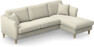 Eden - 2,5-sits soffa med schäslong - Beige