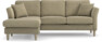 Eden - 2-sits soffa med schäslong - Beige