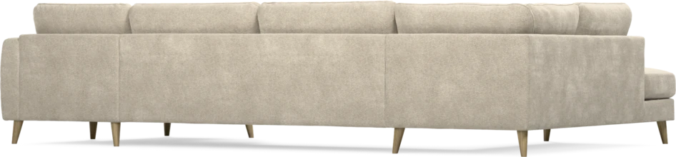 Bridge - 3-sits soffa med divan vänster och schäslong höger - Beige