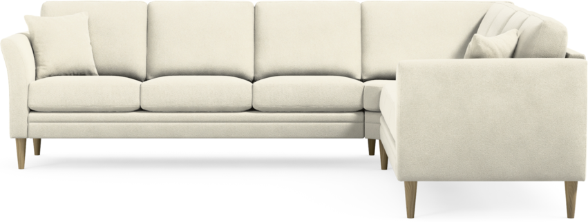 Eden - Hörnsoffa, 3+3-sits - Vit