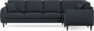 Eden - Hörnsoffa, 3+1-sits - Blå