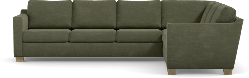 Friday - Hörnsoffa, 3+2-sits - Grön