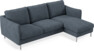 Madison Lux - 2-sits soffa med schäslong höger - Vit