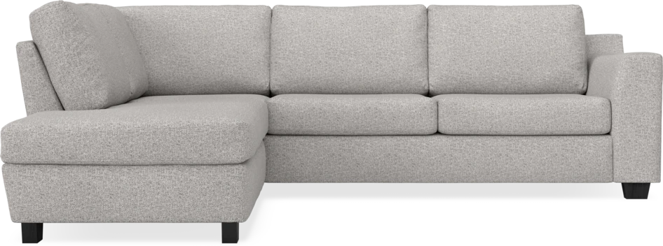Friday - 2,5-sits soffa med divan vänster - Vit