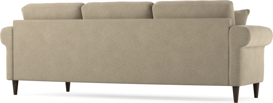Eden - 3-sits soffa svängd - Beige