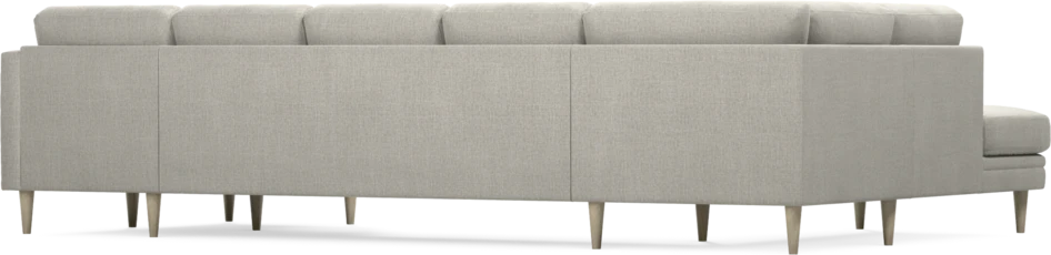 Eden - 3-sits soffa med divan vänster och schäslong höger - Grå