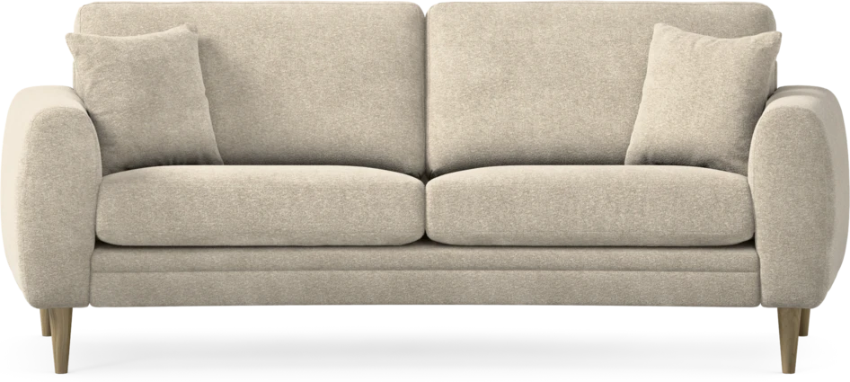 Eden - 2,5-sits soffa svängd - Beige