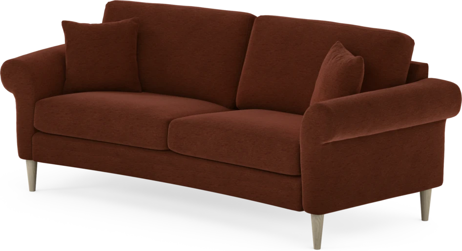 Eden - 2,5-sits soffa svängd - Orange