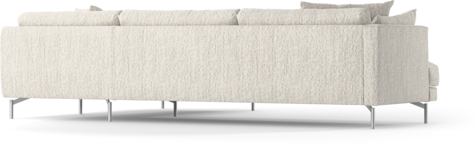 Harper - 3-sits soffa med divan höger - Grå
