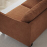 Madison Lux - 3-sits soffa med divan höger - Orange