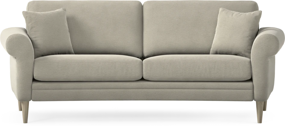 Eden - 2,5-sits soffa svängd - Brun