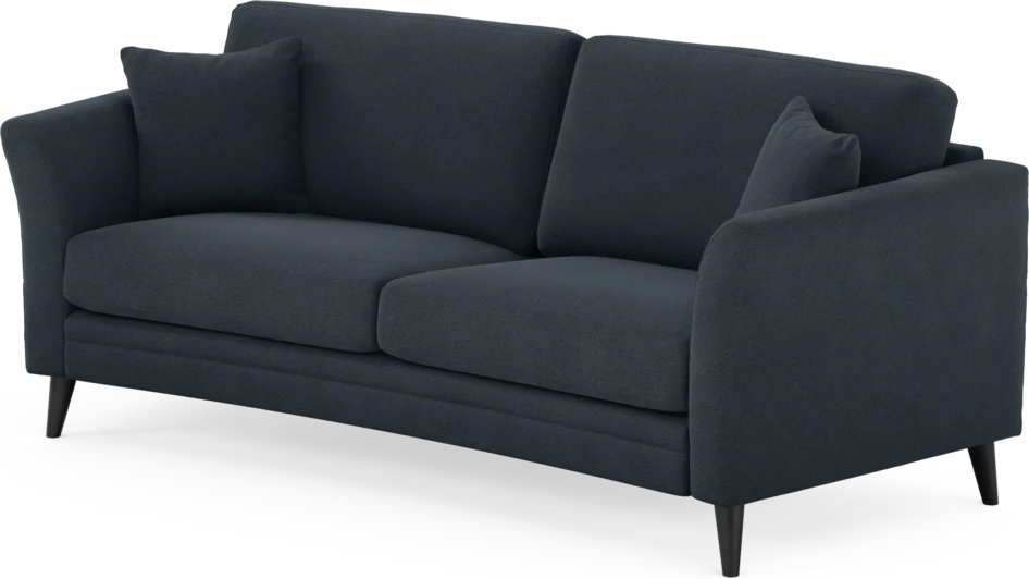 Eden - 2,5-sits soffa svängd - Blå