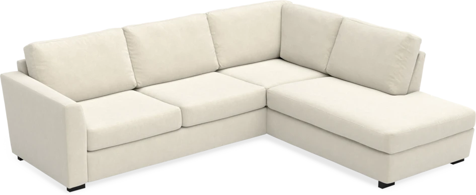 Friday - 2,5-sits soffa med divan höger - Beige