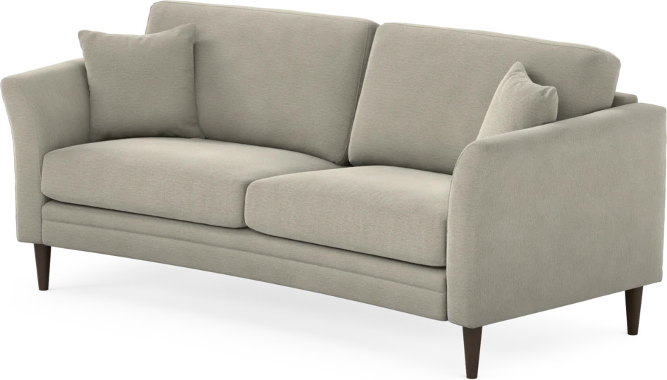 Eden - 2,5-sits soffa svängd - Brun